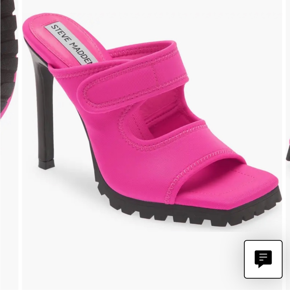 Steve Madden Voided Pink Sandal, NWOT